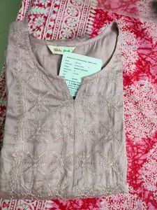Elegant Floral Kurta Set