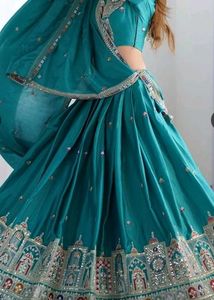 New semi stitched lehenga choli with dupatta piece