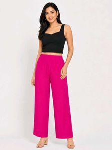 Vibrant Pink Palazzo Pants