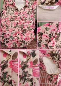 Beige Pink top