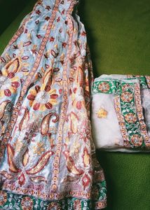 Heavy Lahanga With Dupatta