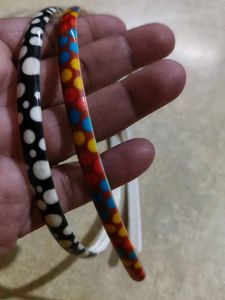 Colorful Polka Dot Hair bands set