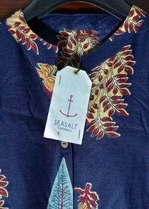 Elegant Blue Printed Kurta Set
