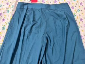 New Stylish Blue Wide Leg Pants