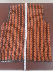 Vintage Reversible Ethnic Nehru Jacket
