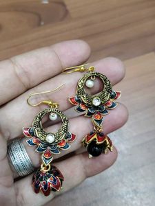 Exquisite Ethnic Jhumka Earrings