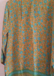 Vibrant Floral Print Kurta