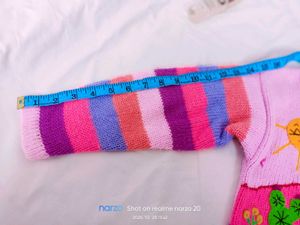 Cute Kids Knit Hoodie