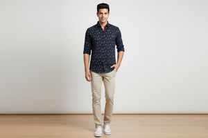FREE DELIVERY Stylish Patterned Shirt