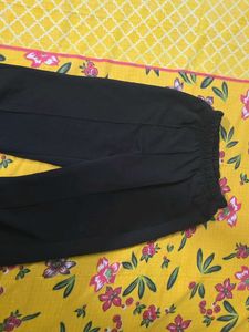 y2k flare black pants