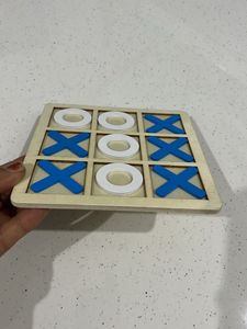 Wooden Tic-Tac-Toe Game