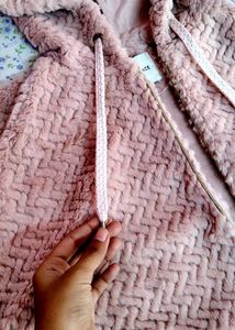 Cozy Faux Fur Zip-Up Hoodie