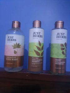“3 Empty Shampoo &amp; Body Wash Bottles | Reusable |