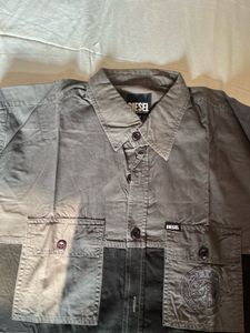 Diesel Colorblock Button-Down Shirt