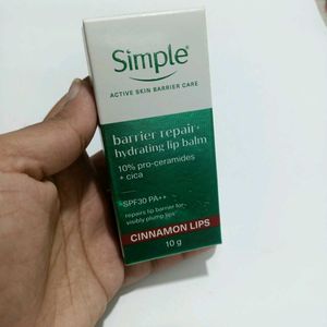 Simple Barrier Repair Hydrating Lip Balm