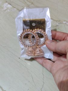 Rose Gold Stud Earning
