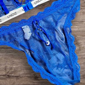 Undiz premium mesh bra and panty intimate wear set