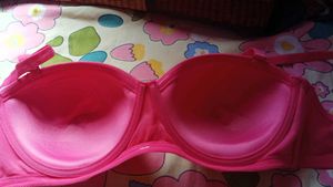Pink Strapless Push-up Bra