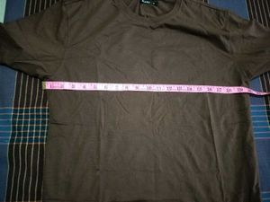Men's Solid Olive Green T-Shirt