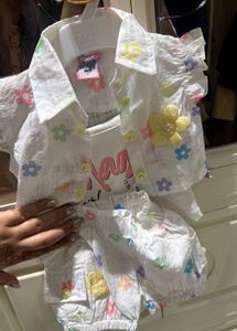 Cute Floral Baby Girl Outfit