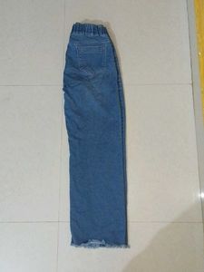 Women's Blue Baggy Denim Jeans