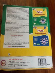 Class -9 Computer Applications Book By CBSE