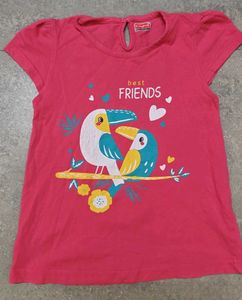 3 Pieces of Cute Girls' T-Shirt Bundle