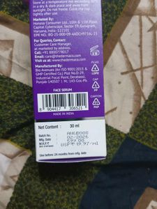 The Derma Co. Anti-Acne Face Serum