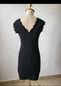 Elegant Black Lace Dress