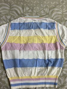 Colorful Striped Knit Top