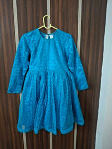 Cute Blue Party Dress