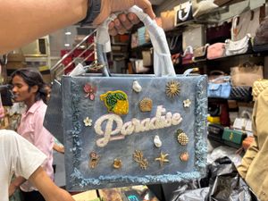 Original Aldo Denim PARADISETOTE Small Satchel