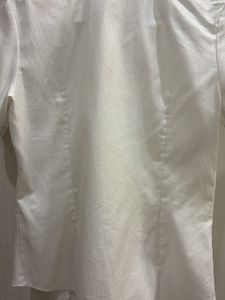 Classic White Striped fitted Shirt