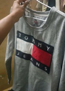 Tommy Jeans Grey Sweatshirt