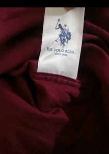 U.S. Polo Assn. Maroon Shirt