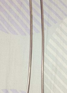 TwO Silver Snake Chain Necklace