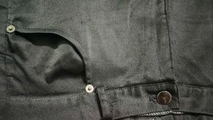 GOLFINO Black Formal Pants