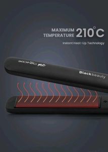 iKonic Black Beauty Hair Straightener brand New