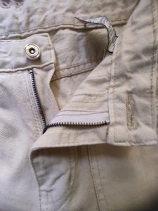 Off White Cargo Jeans