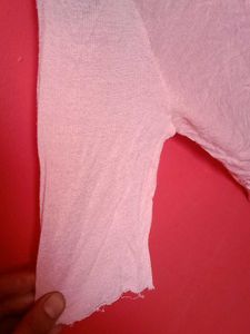 Korean Deep Neck Crop Top