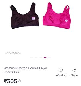 very comfortable sport bra seat Combo Set