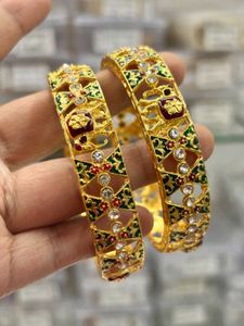 Exquisite Handcrafted Gold Bangles