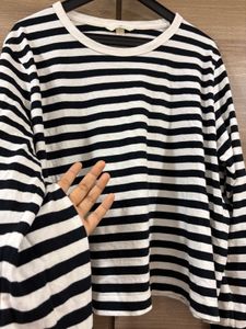 Classic Striped Long Sleeve Top