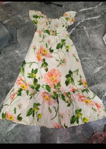Floral Off-Shoulder Maxi Dress