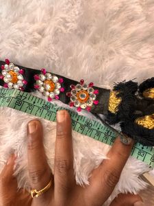 Embellished Hair accesory (Jada patti) hand made w