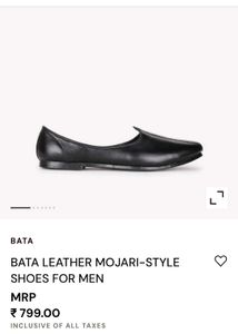 Classic Black Genuine leather Mojadis