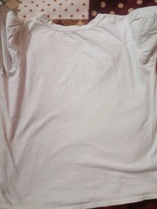 Elegant White Lace Detail Top