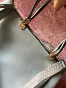 light sky blue colour purse