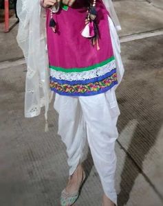 women white dhoti salwar