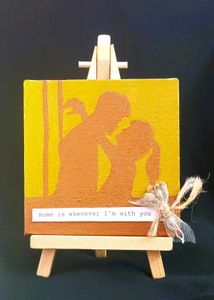 Handmade Silhouette Canvas